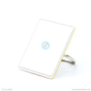 Nhẫn dán lưng điện thoại nhựa màu vàng