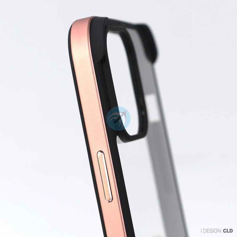 Ốp lưng IPHONE 13 PRO MAX trong viền nhôm SULADA