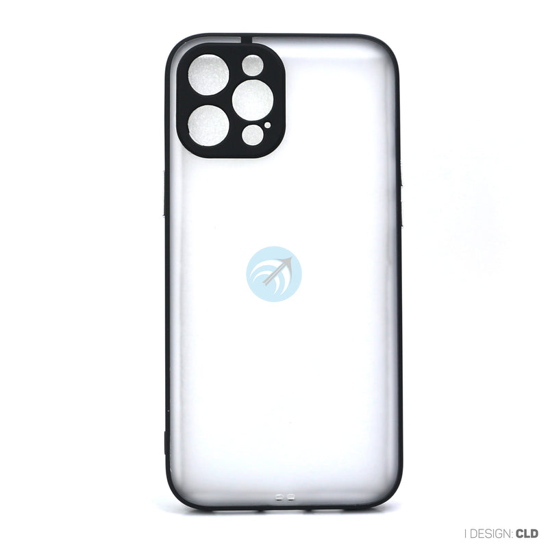 ỐP LƯNG ĐT IPHONE 12 PRO MAX (NHÁM HÌNH VIỀN MÀU SPACE HỘP)
