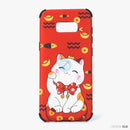 Ốp lưng SAMSUNG S8+ hình mèo thần tài nhựa cứng