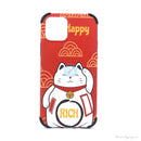 ỐP LƯNG IPHONE 12 6.1 (MÈO PHỐI TẾT)