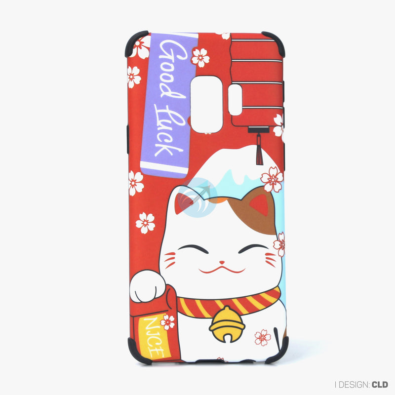 Ốp lưng SAMSUNG S9 hình mèo thần tài nhựa cứng