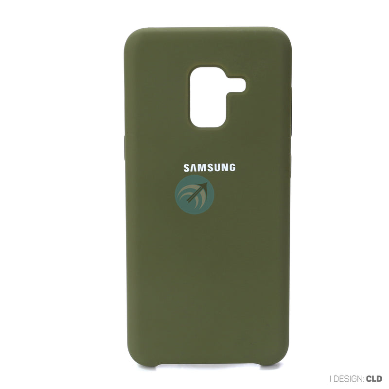 Ốp lưng SAMSUNG A5 2018/A8 2018 ( NHUNG MÀU)