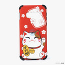 Ốp lưng SAMSUNG A91 hình mèo thần tài nhựa cứng