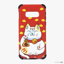 Ốp lưng SAMSUNG A91 hình mèo thần tài nhựa cứng