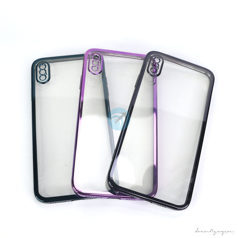 ỐP LƯNG IPHONE XS MAX ( DẺO SI VUÔNG GIẢ 12)