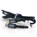 Cáp Pisen Dual Type-C (Type-C to Type-C) Wine Glass Style Data 1000mm, 60W (LS-TC05-1000), Đỏ + đen