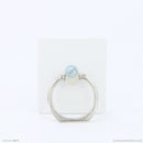 Nhẫn dán lưng điện thoại nhựa màu trắng