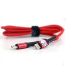 Cáp Pisen Dual Type-C (Type-C to Type-C) Wine Glass Style Data 1000mm, 60W (LS-TC05-1000), Đỏ + đen