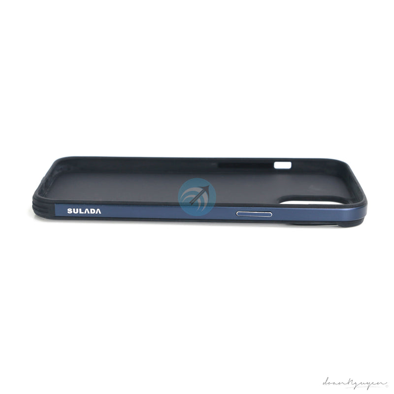 ỐP LƯNG ĐT IPHONE 12 PRO MAX (SULADA NHÁM VIỀN NHÔM)