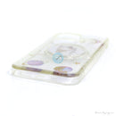 ỐP LƯNG IPHONE 12 PRO 6.1 ( MÈO TRÒN KIM TUYẾN)