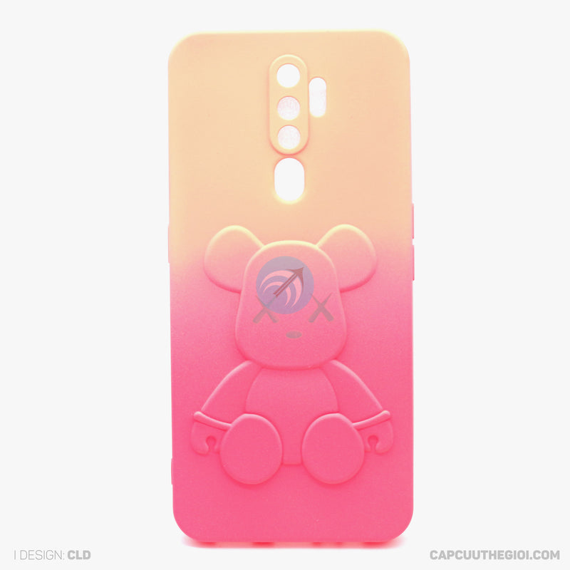 Ốp lưng OPPO A9 2020 gấu nổi 2 màu