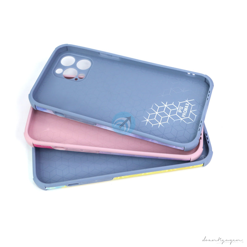 ỐP LƯNG IPHONE 12 PRO HÌNH TIM VIỀN VUÔNG