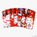 Ốp lưng SS A750 A7 2018 dẻo hình mèo thần tài