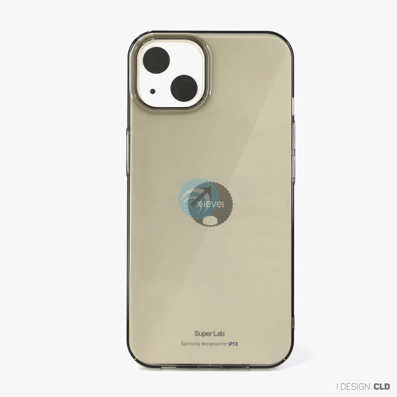 Ốp lưng IPHONE 13 6.1 X-LEVEL cứng màu xám không gian