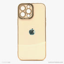 Ốp lưng IPHONE 13 PRO MAX silicon màu viền si có táo