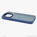 ỐP LƯNG IPHONE 14 PRO 6.1 LƯNG NHÁM VIỀN MÀU XANH X-LEVEL