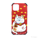 ỐP LƯNG IPHONE 12 6.1 (MÈO PHỐI TẾT)