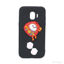 ỐP LƯNG SAMSUNG J2 PRO (THÚ NỔI KUTE)