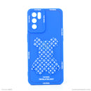 Ốp lưng RENO 6 dẻo màu hình gấu nổi