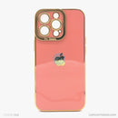 Ốp lưng IPHONE 13 PRO silicon màu viền si có táo