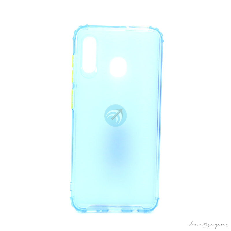 ỐP LƯNG SAMSUNG A30 ( CHỐNG SỐC - NÚT 2 MÀU)