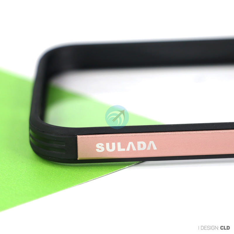 Ốp lưng IPHONE 13 PRO MAX trong viền nhôm SULADA