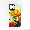 Ốp lưng IPHONE 13 PRO MAX IMD da chống sốc hình hoa