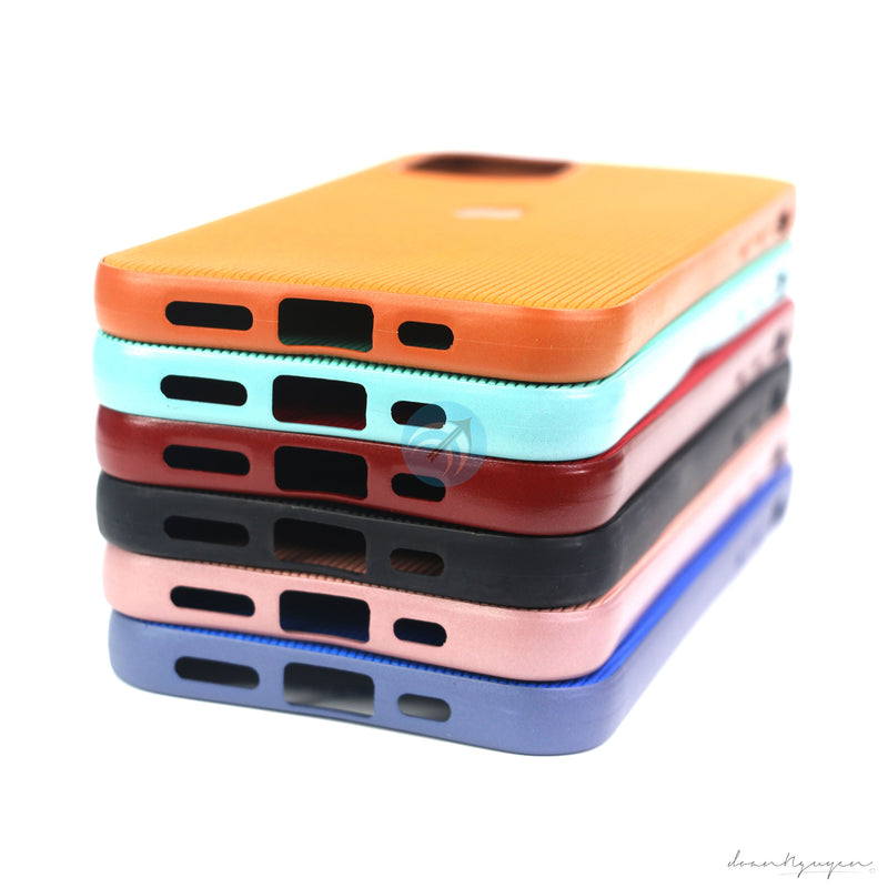 ỐP LƯNG IPHONE 12 6.1 ( VẢI SỌC )