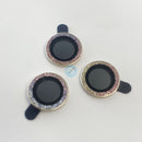 Dán bảo về CAMERA 7 màu gắn đá IPHONE 12 PRO KUZOOM DIAMOND 3 mắt