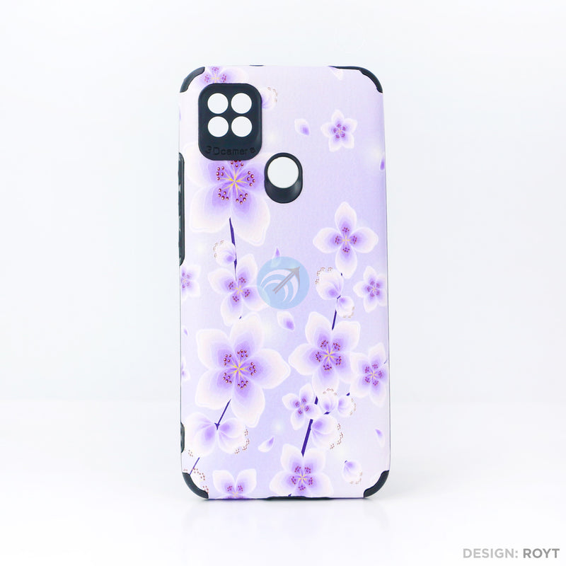Ốp lưng XIAOMI REDMI 9C IMD da chống sốc hình hoa