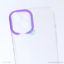 Ốp lưng IPHONE 13 6.1 trong viền camera màu tím REALSKY