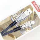 Cáp Sạc Điện Thoại Type C KAKU Dây Dù 1M2 KSC-100