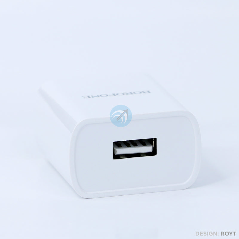 Bộ sạc lightning BA20 2.1A 1 mét bh01t