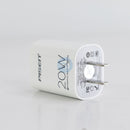 CÓC SẠC NHANH PISEN 20W TYPE C ( IPHONE 8=> 11 PRO MAX)(TS-C135) BH12T