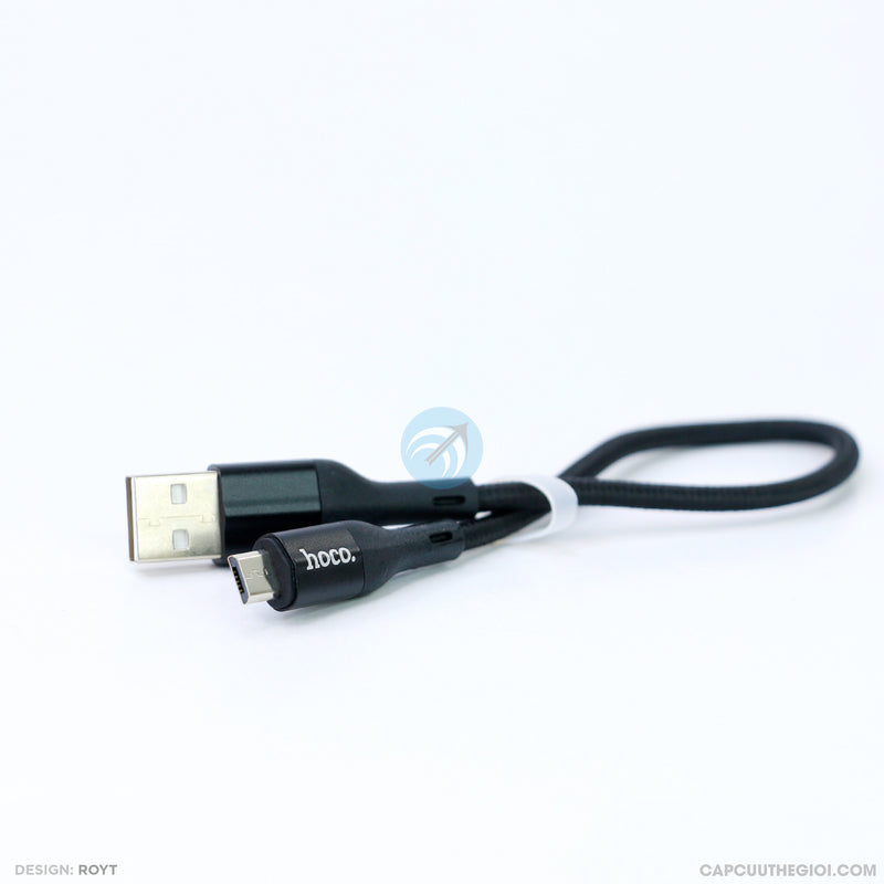 Cáp sạc usb A to micro 3A 0,25cm HOCO X2 MAX bao test 7 ngày