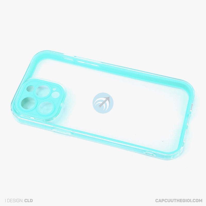 Ốp lưng IPHONE 13 PRO MAX trong tách viền màu