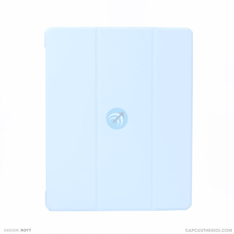 Bao da IPAD PRO 12.9 ( MUTURAL TPU lưng trong có khe đựng bút)