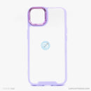 Ốp lưng IPHONE 13 6.1 lưng trong viền màu xi camera