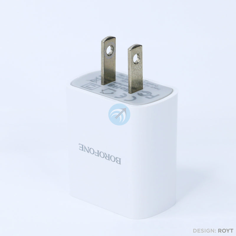 Bộ sạc lightning BA20 2.1A 1 mét bh01t