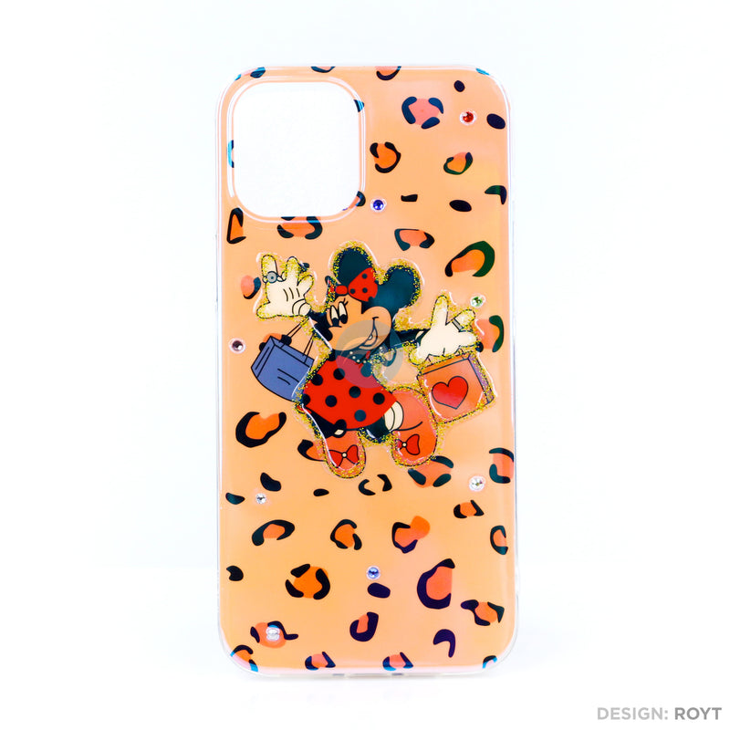 Ốp lưng IPHONE 12 PRO MAX hình viền dẻo gắn đá