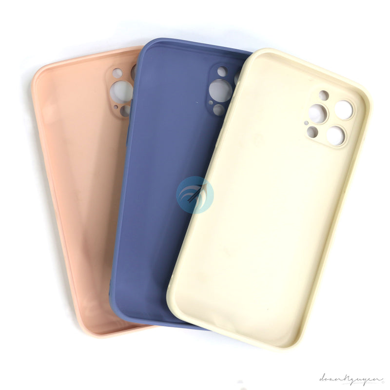 ỐP LƯNG IPHONE 12 PRO (REALSKY KÍNH NHÁM VIỀN VUÔNG)