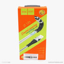 Cáp sạc usb A to micro 2.4A 1,2 mét màu xám HOCO U105 bao test 7 ngày