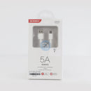 CÁP SẠC ĐIỆN THOẠI KAKU KSC-110 USB SANG TYPE C 120CM