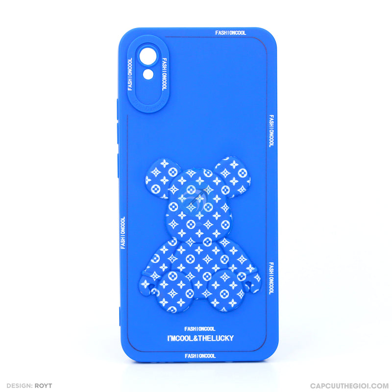 Ốp lưng MI 9A dẻo màu hình gấu nổi