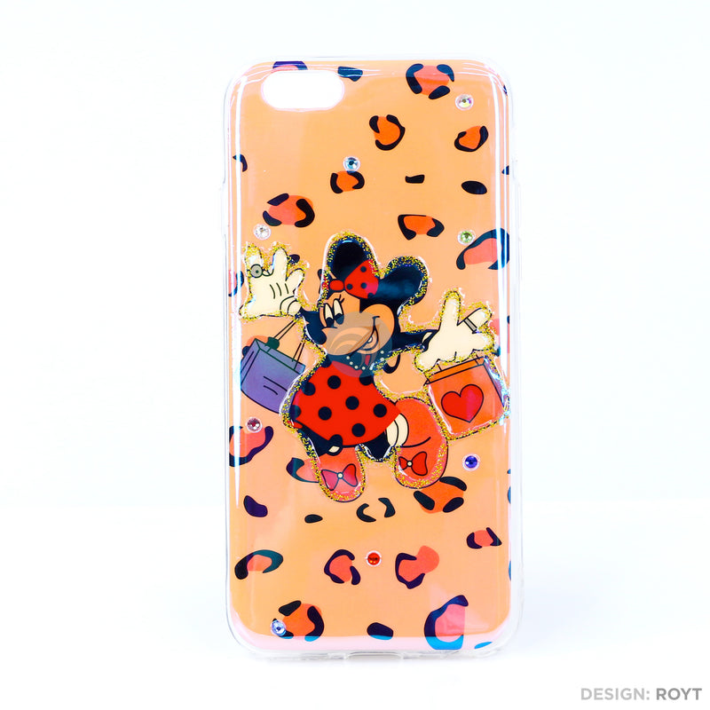 Ốp lưng IPHONE 6G/6S hình viền dẻo gắn đá