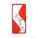 ỐP LƯNG ĐIỆN THOẠI SAMSUNG NOTE 20 NHÁM HÌNH VIỀN MÀU