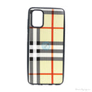 Ốp lưng điện thoai SAMSUNG M51 (Da sọc caro)