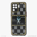 Ốp lưng OPPO A94 4G nhựa cứng viền đen lưng in logo LV