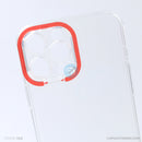 Ốp lưng IPHONE 13 PRO MAX trong viền camera màu đỏ REALSKY